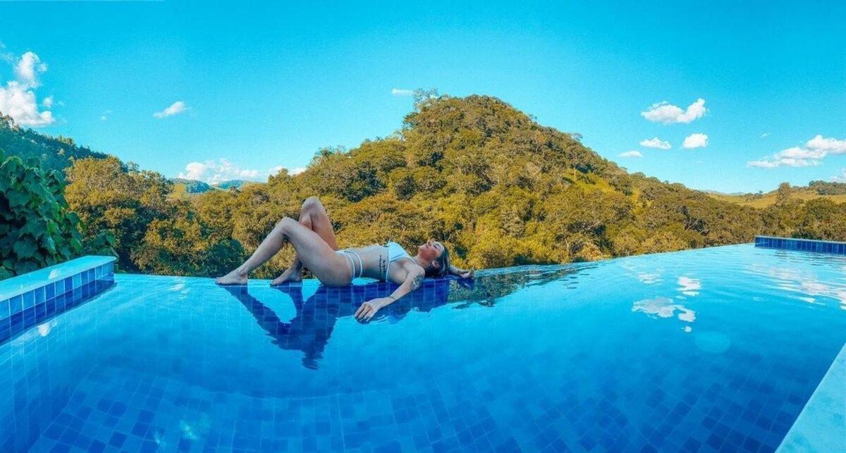 Chale Do Lago Super Luxo กุนญา ภายนอก รูปภาพ