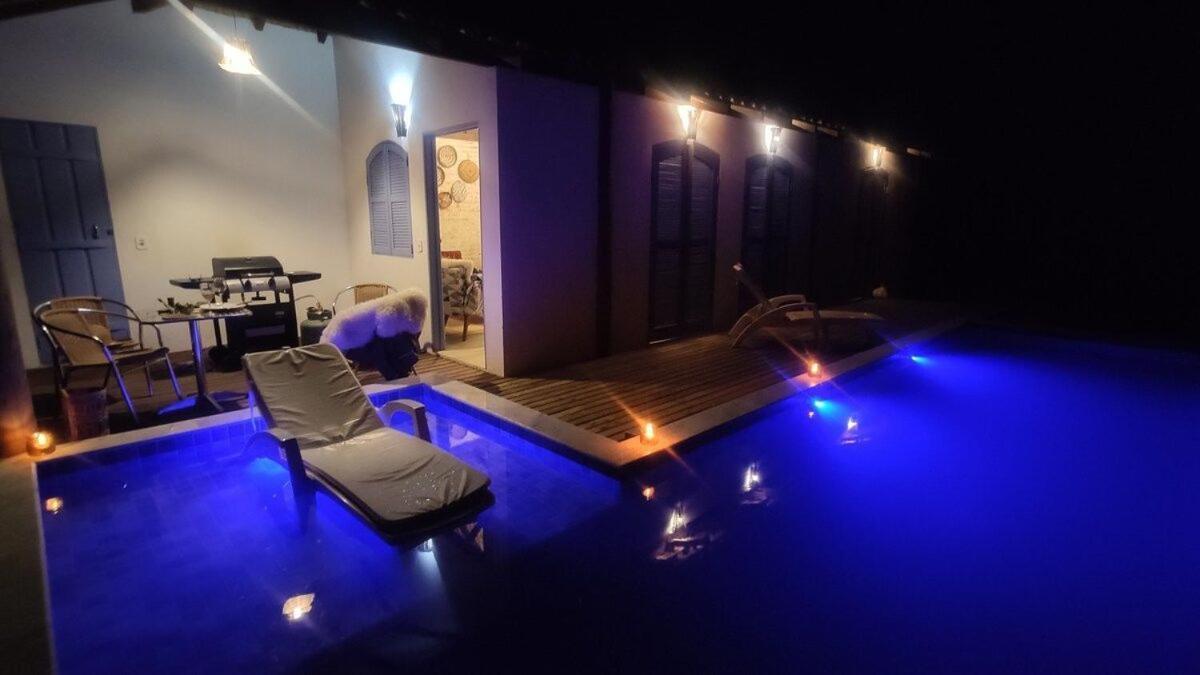 Chale Do Lago Super Luxo กุนญา ภายนอก รูปภาพ